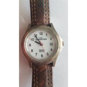TIMEX Expedition, White Dial, Date, 30mm, New Battery
